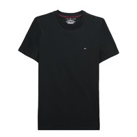 TOMMY HILFIGER 男士纯色时尚百搭圆领短袖T恤 09T3139