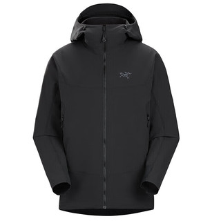 始祖鸟（ARC'TERYX）始祖鸟 GAMMA HOODY 软壳夹克男 X0000007465 Black XL