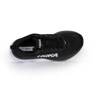 HOKA ONE ONE 男女款 Bondi 8邦代8轻便缓震慢跑鞋运动鞋 1123202男款-BWHT-黑/白 5.5