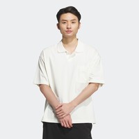 adidas 阿迪达斯 宽松休闲翻领短袖POLO衫男装adidas阿迪达斯官方轻运动IT3932