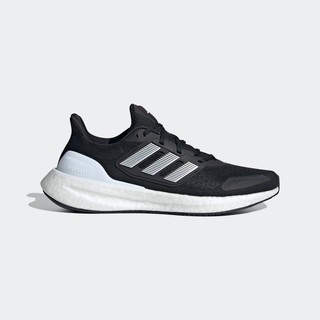 adidas 阿迪达斯 PUREBOOST 23 H.RDY随心畅跑轻盈舒适跑步鞋男女阿迪达斯 黑/银白 42.5