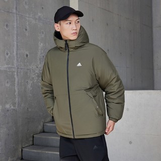 adidas 阿迪达斯 轻运动男女同款冬570蓬双面穿保暖鸭绒羽绒服