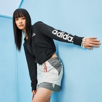 adidas 阿迪达斯 休闲舒适连帽夹克外套女装adidas阿迪达斯官方轻运动GL0791