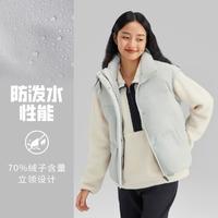 SKECHERS 斯凯奇 厚款羽绒马甲女保暖内搭羽绒服女外套女秋冬季