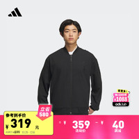 adidas 阿迪达斯 轻运动武极系列男装秋季运动夹克外套IP4934 黑色 A/XL