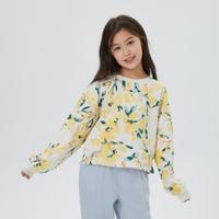 Gap 盖璞 女童春秋花卉印花LOGO短卫衣602219儿童装运动潮