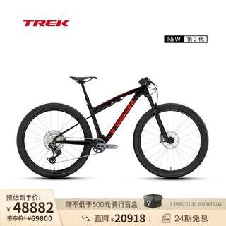 TREK 崔克 山地车 SUPERCALIBER SLR 9.8 GX碳纤维电变软尾竞赛级山地自行车 碳红色 门店提取 M（身高165-176CM） 12速