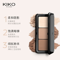 88VIP：KIKO MILANO KIKO立体轮廓高光修容盘阴影易晕染遮瑕提亮（效期3-5个月）