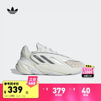 adidas OZELIA经典复古运动老爹鞋男女阿迪达斯三叶草 汉玉白/银色/浅白 47