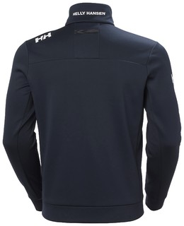 Helly Hansen 男性 抓绒外套 圆领抓绒夹克 光滑面料抓绒 结构性抓绒对比面板 后背带有对比色挂环细节 背后领处印有Helly Hansen标志 597 Navy 尺码X-Large