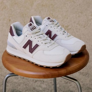 new balance NB官方正品经典秋复古潮流运动休闲女慢跑鞋WL574RCF