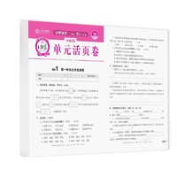 2024秋王朝霞试卷单元期末活页卷小学