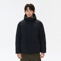 KOLON SPORT 男女款防风防水短款连帽鹅绒服 LUDJ4WTT03