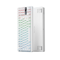 MCHOSE/迈从 G87 三模连接 机械键盘 清云白 冰影轴