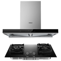 ROBAM 老板 60A1+37B7X 顶吸式烟灶套装 天然气