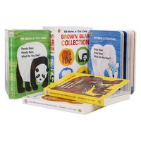 小彼恩 littlebean外星人点读Brown Bear Collection棕熊4册盒装幼儿启蒙绘本