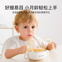 88VIP：YeeHoO 英氏 宝宝学吃饭训练婴儿自主进食勺子学辅食一岁儿童叉勺筷子餐具