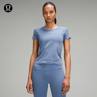 lululemon丨Swiftly Tech 女士运动短袖 T 恤 2.0 *Race 透气 LW3DZBS 绿洲蓝/绿洲蓝 6