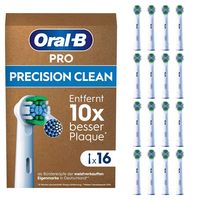 Oral-B Pro Precision Clean 电动牙刷刷头,16件,X 刷毛,信箱包装,德国设计