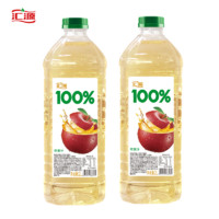 汇源 100%果汁2L 苹果汁+苹果汁 2L*2桶