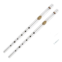 CLARKE 纪念款 爱尔兰笛 D调 银色