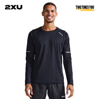 2XU Aero系列男户外跑步上衣秋冬运动打底速干长袖T恤轻薄透气