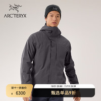 ARCTERYX始祖鸟 THERME INSULATED JACKET GORE-TEX 防水 男子 保暖棉服 Cloud/暗雾灰 L