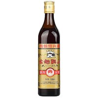 古越龙山 绍兴黄酒陈年五年500ml*1瓶装花雕酒厨用料酒调味酒老酒