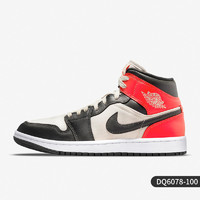 NIKE 耐克 官方正品Air Jordan 1 Mid AJ1女子中帮板鞋BQ6472-061