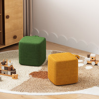 顾家家居 KUKA 小凳子家用创意可爱小矮凳换鞋凳客厅脚凳小方凳