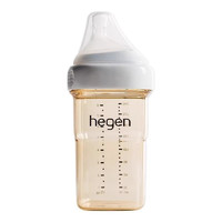 hegen 奶瓶PPSU2P第3阶段含奶嘴/奶瓶:硅胶标准多功能耐摔330ml