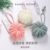 百亿补贴：SANLI 三利 超柔软沐浴球 搓澡球 搓背 可爱 高档 大号