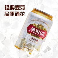 燕京啤酒 燕京U8啤酒330ml整箱24听易拉罐小度经典官方正品可冰镇凉爽啤酒