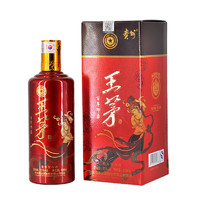 茅台53度白酒酱香型高度酒 老酒 2017年 500mL 1瓶 王茅百年印象