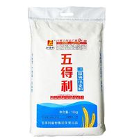 百亿补贴：五得利 三星富强小麦粉10kg家用饺子通用面粉包子馒头面条