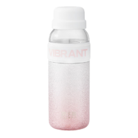 HAERS 哈尔斯 王源同款 茶水分离保温杯女300ml 朝气粉