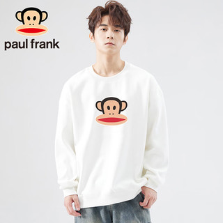 大嘴猴（paul frank）卫衣男美式重磅潮牌百搭男士圆领卫衣棕榈色XL PFATT231815M棕榈色