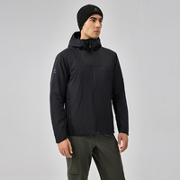 KAILAS凯乐石巴松气凝胶棉服保暖外套科技棉轻量冬季户外登山男款 玄青黑 XL