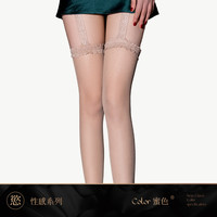 SK「夜蔷薇」丝袜女超薄款黑丝性感吊带袜过膝袜纯欲防勾丝连裤袜 均码