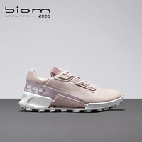 爱步（ECCO） 【BIOM 2.1】运动鞋女 休闲跑步鞋  健步822853 裸粉色/冰紫粉82285360684 38