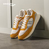 saucony 索康尼 SHADOW 6000RE男女运动休闲鞋情侣复古百搭运动鞋黄白36