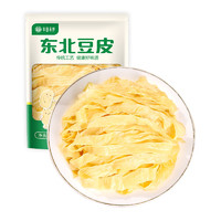 华田禾邦 0零添加东北油豆皮500g 豆制品 新鲜豆腐皮 健康轻食