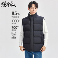 GIORDANO 佐丹奴 日系羽绒马甲男24冬户外保暖立领无袖羽绒背心13074874