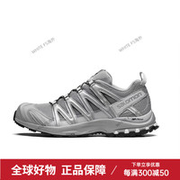 salomon萨洛蒙 XA PRO 3D 沙场灰合金灰熊猫休闲跑步鞋户外登山 416175 合金灰 40