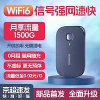 Natusun 纳图森 随身wifi免插卡无线wifi6上网宝随行网络无线网卡便携式4g车载移动wifi全国通用流量2024款