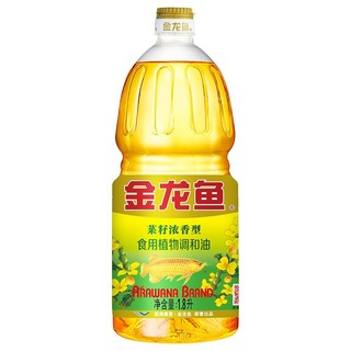 百亿补贴：金龙鱼 菜籽浓香型食用植物调和油1.8L 家用炒菜食用油小瓶新日期