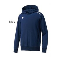 DESCENTE 男式连帽运动上衣弹力长袖套头衫 DTM2601B UNV（美国海军蓝）、UNV(Uネイビー)