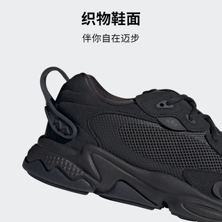 adidas OZWEEGO经典复古运动鞋老爹鞋男女阿迪达斯三叶草 黑 45