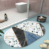 KAYE 浴室吸水垫卫生间防滑脚垫卫浴厕所门入户门垫子 GZN-斑斑点点 40X60cm