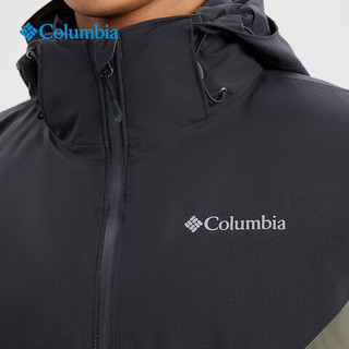 Columbia哥伦比亚2024秋冬冲锋衣户外男保暖羽绒三合一外套WE6671 397 185/104A/XL